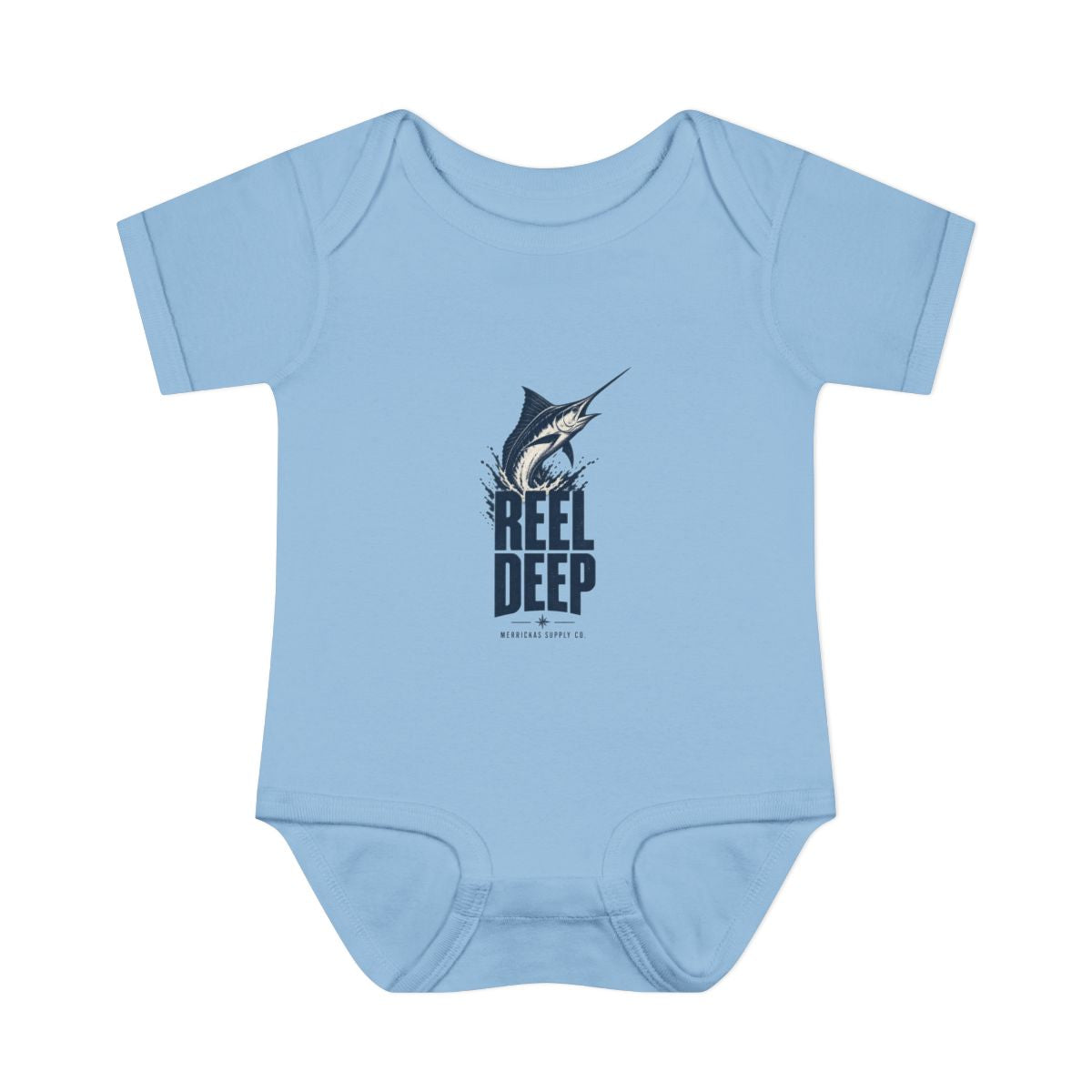 Reel Deep Baby Onesie