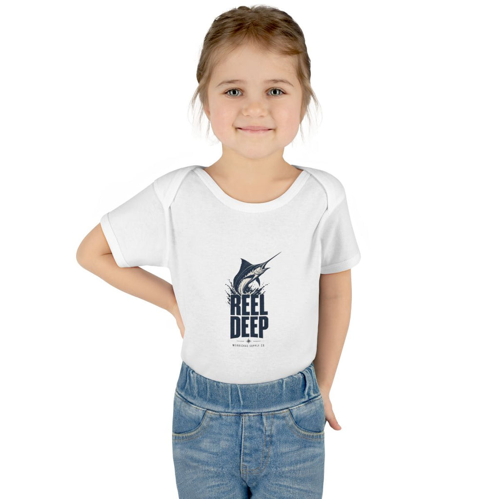 Reel Deep Baby Onesie