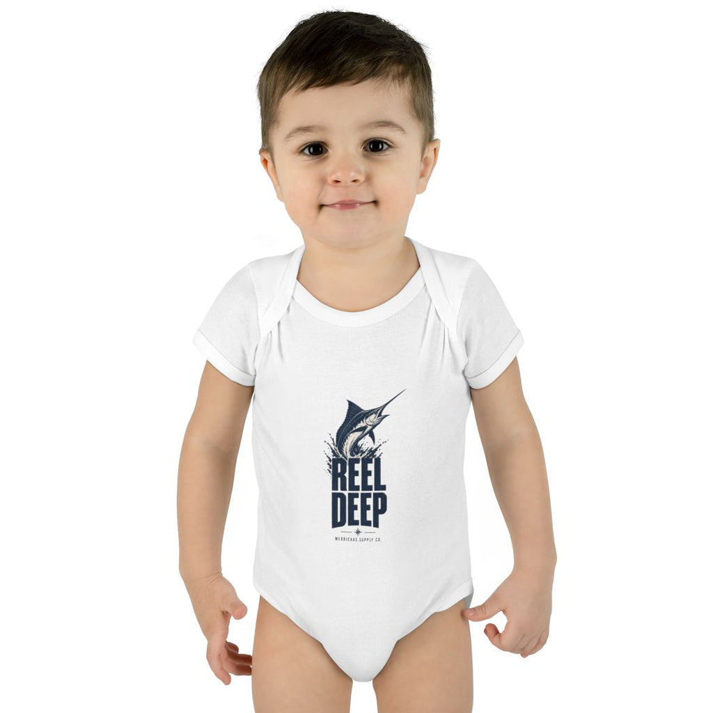 Reel Deep Baby Onesie
