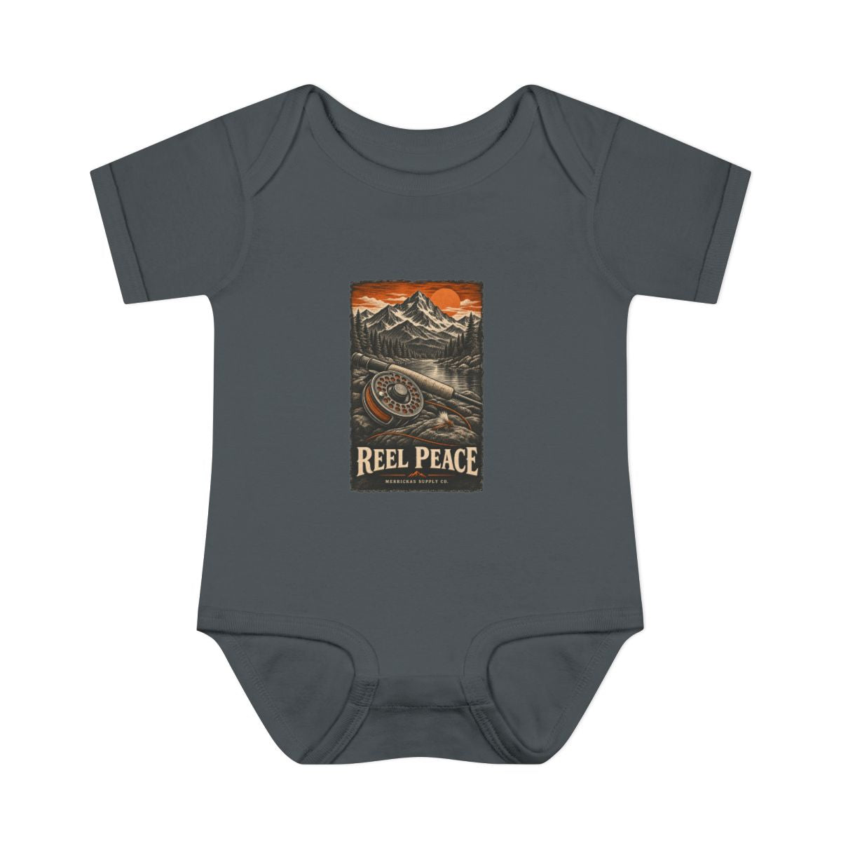 Reel Peace Baby Onesie