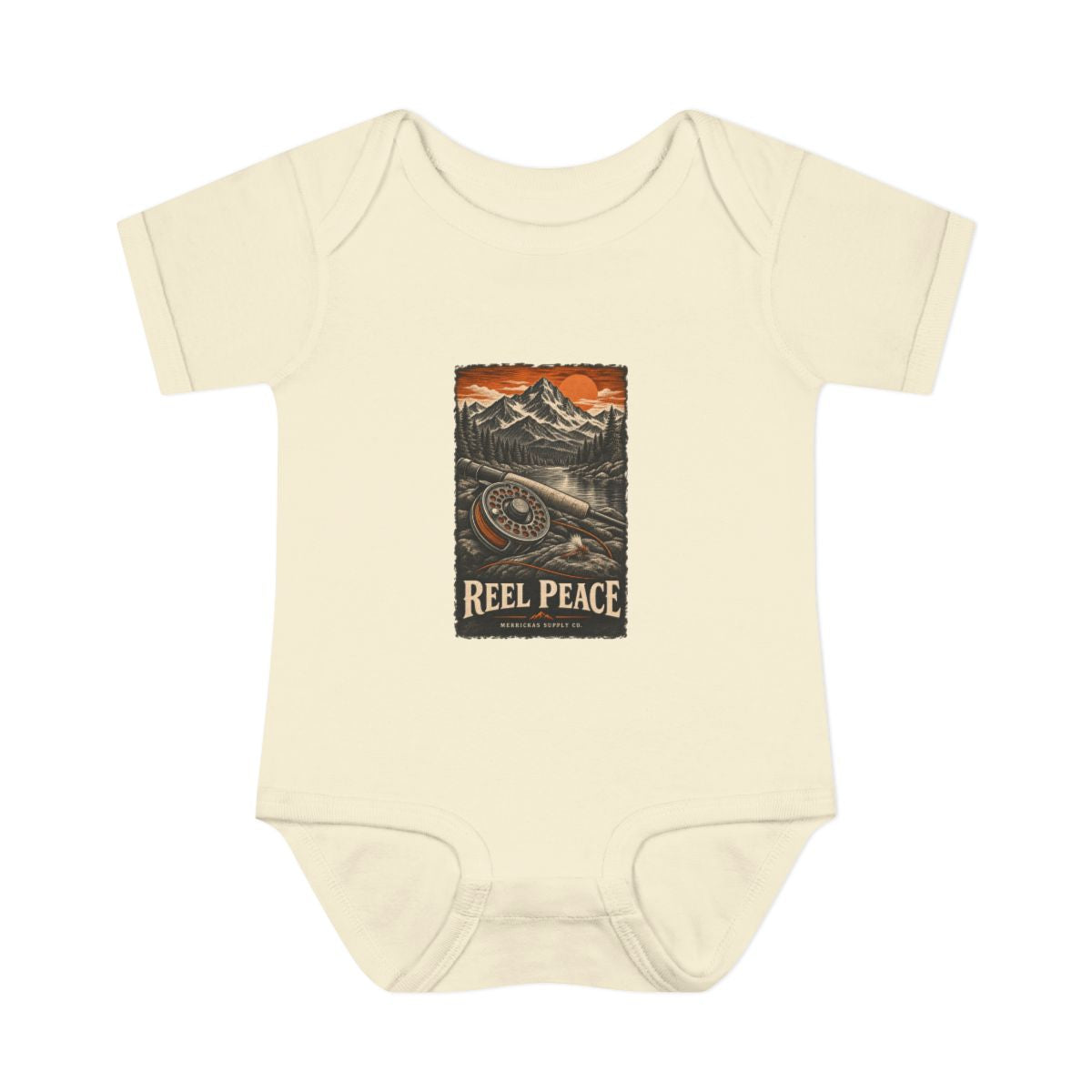 Reel Peace Baby Onesie