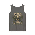 Retired From Service Not From Duty Garment-Dyed Tank