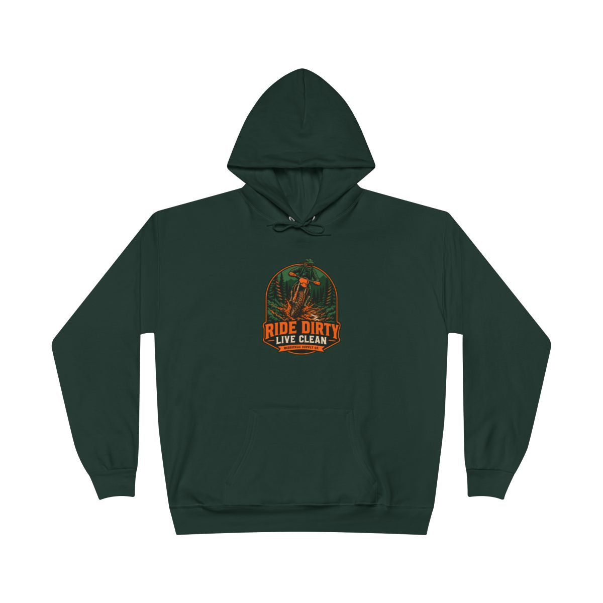 Ride Dirty Live Clean Blackout Hoodie