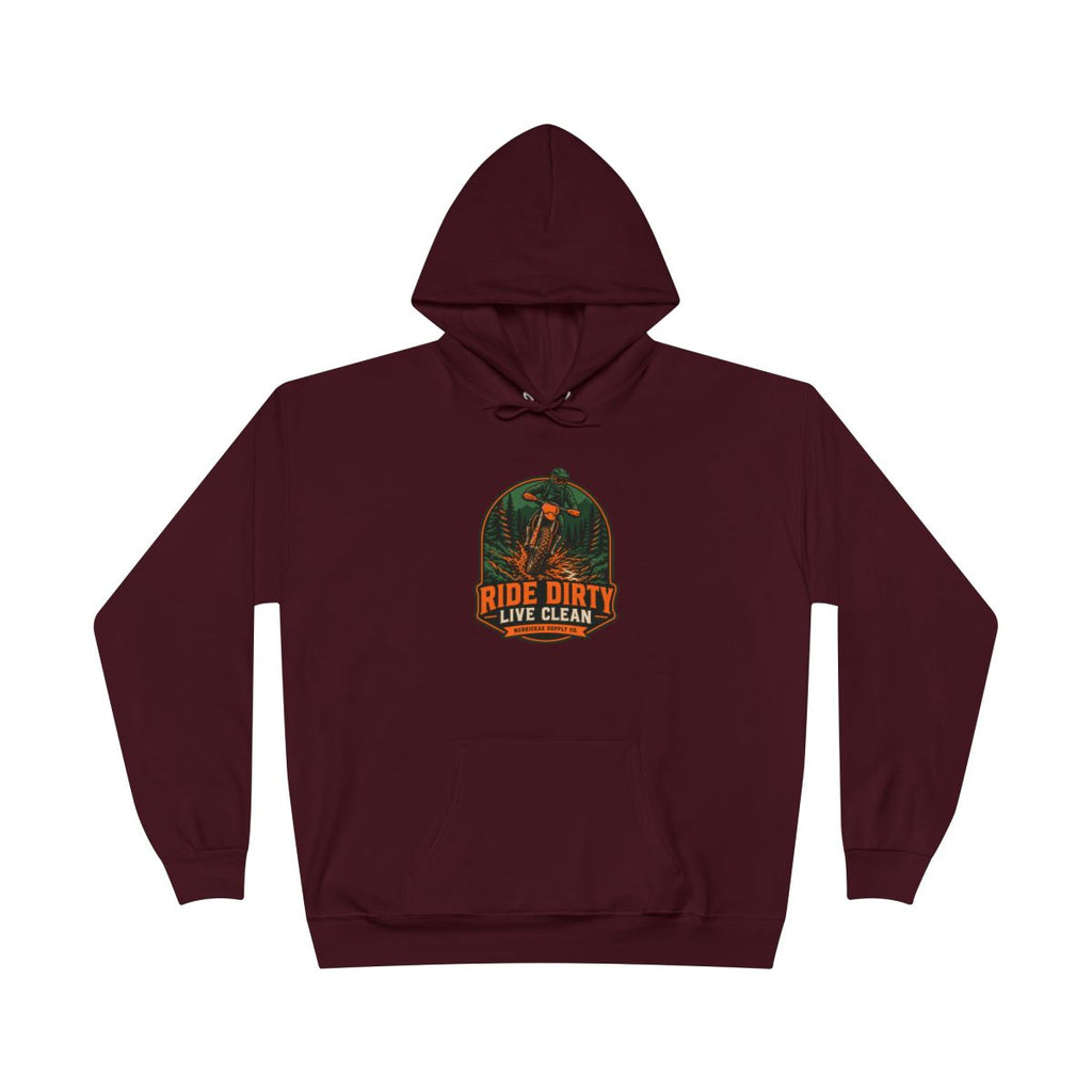 Ride Dirty Live Clean Blackout Hoodie