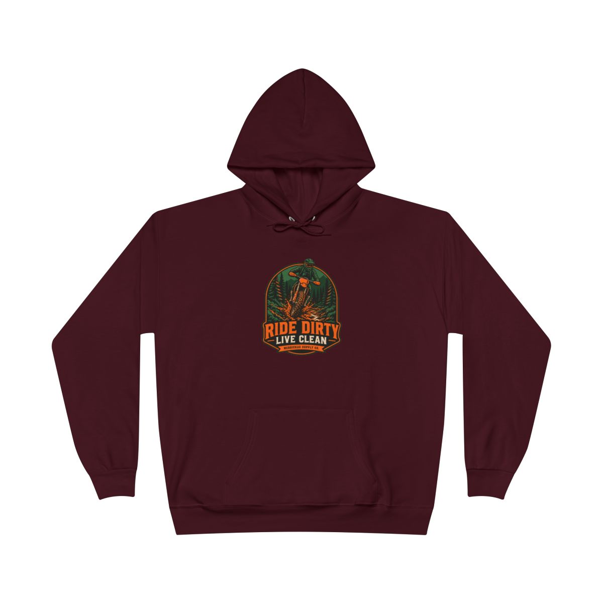 Ride Dirty Live Clean Blackout Hoodie