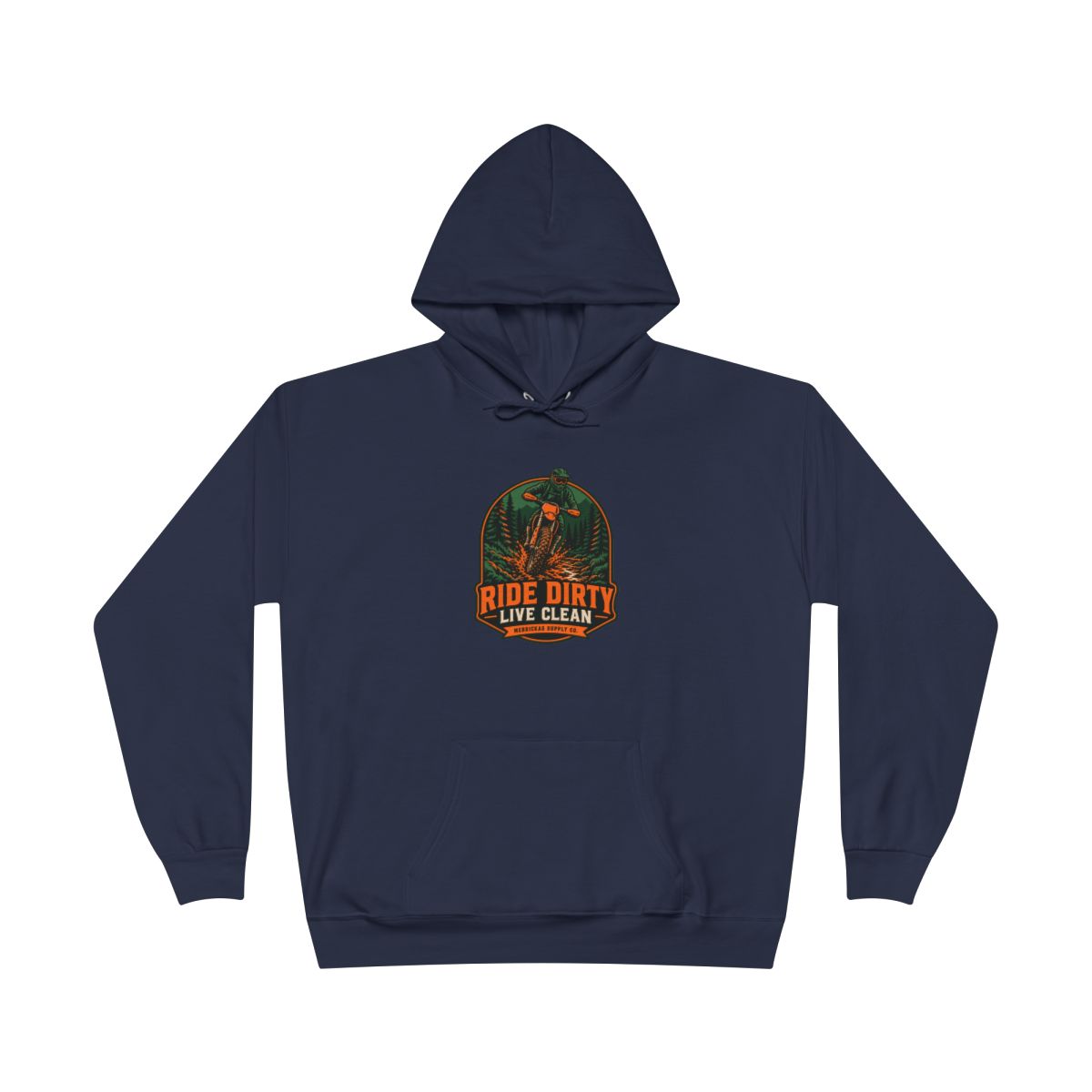 Ride Dirty Live Clean Blackout Hoodie