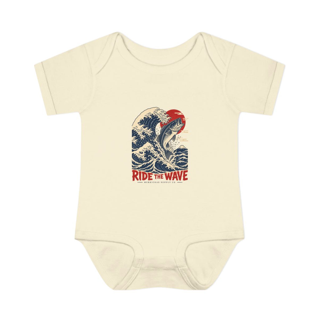 Ride The Wave Baby Onesie