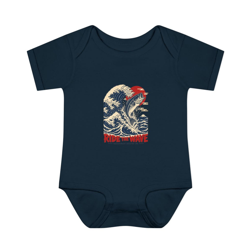 Ride The Wave Baby Onesie