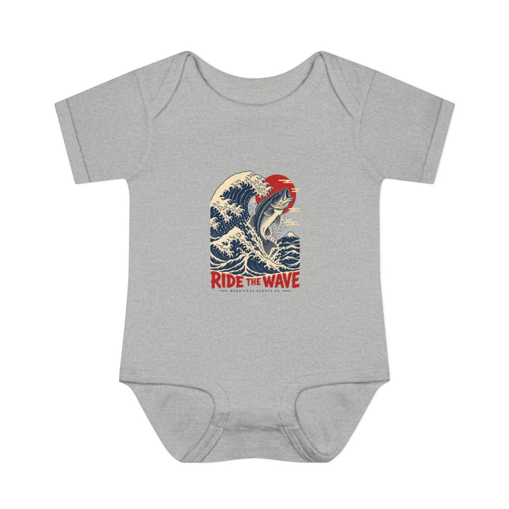 Ride The Wave Baby Onesie