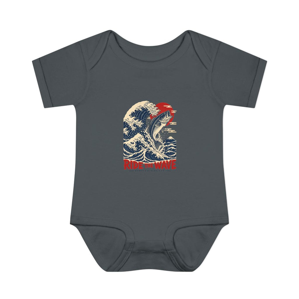 Ride The Wave Baby Onesie