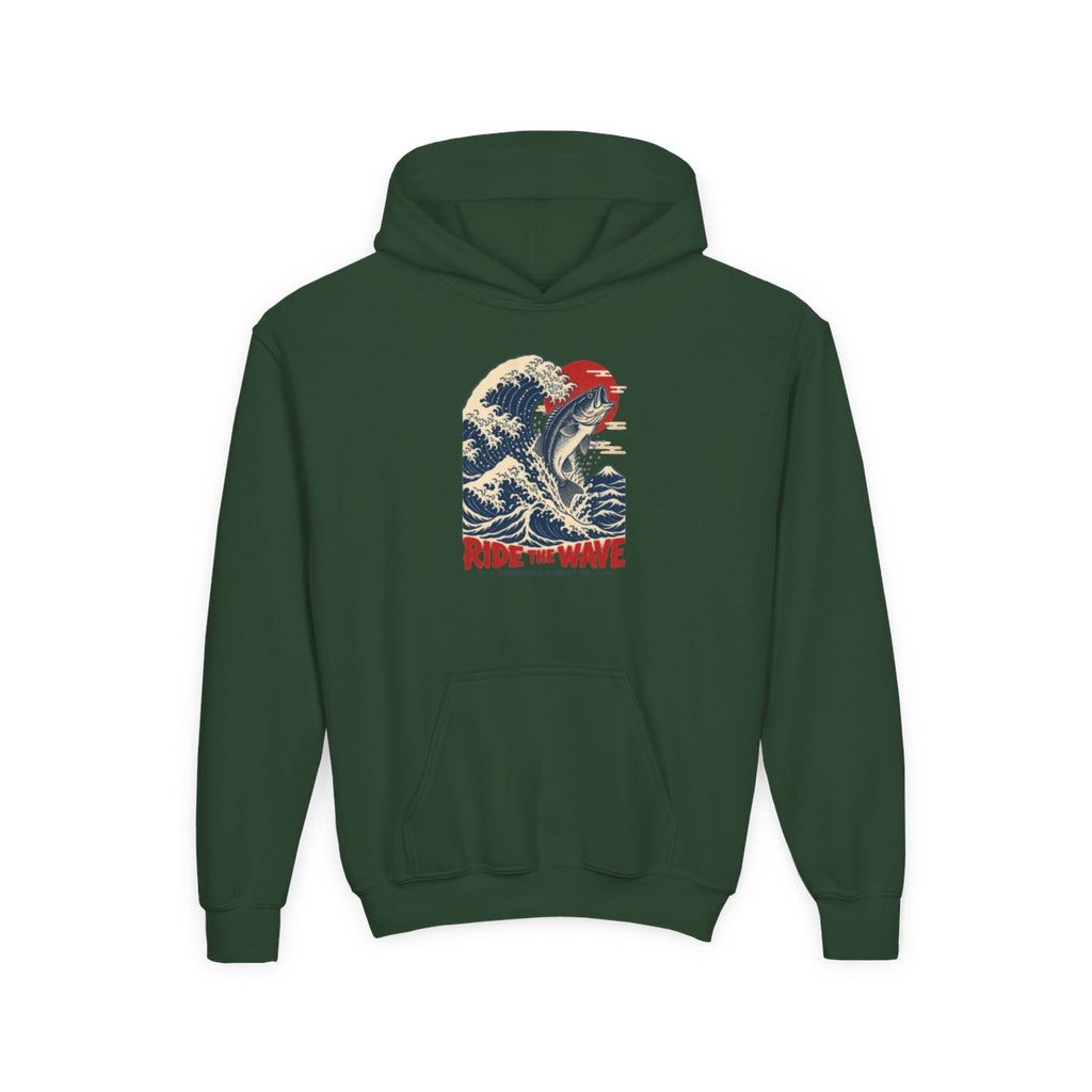 Ride The Wave Youth Hoodie