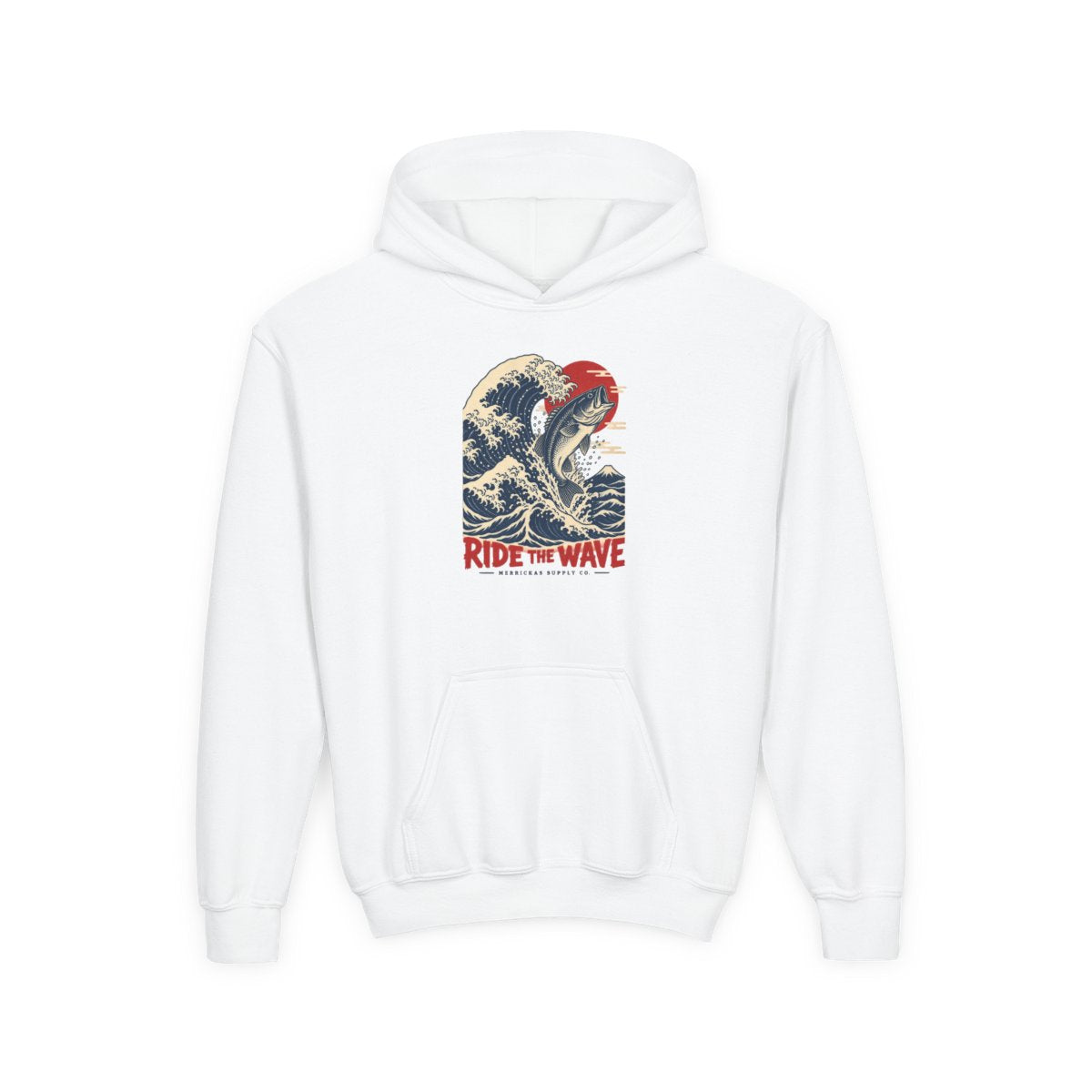 Ride The Wave Youth Hoodie
