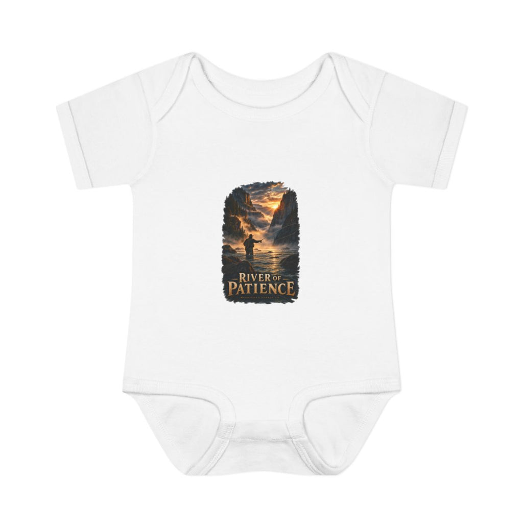 River Of Patience Baby Onesie
