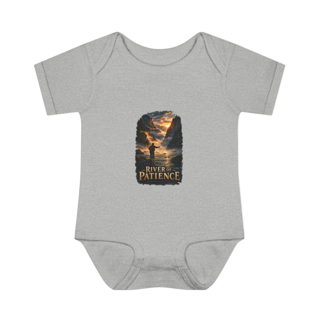River Of Patience Baby Onesie
