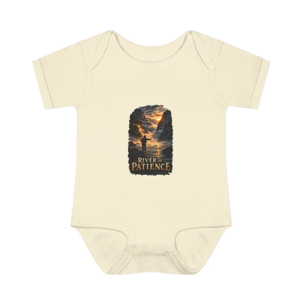 River Of Patience Baby Onesie