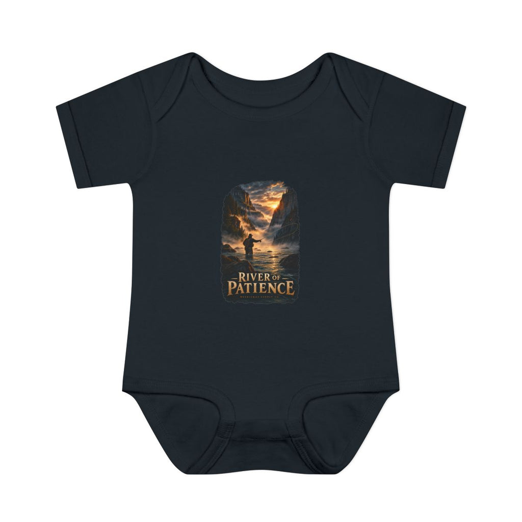 River Of Patience Baby Onesie