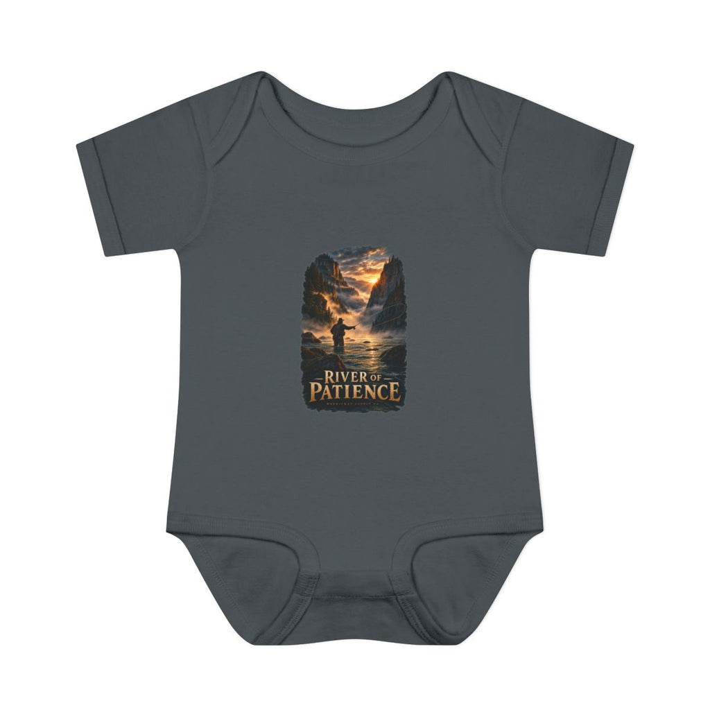 River Of Patience Baby Onesie