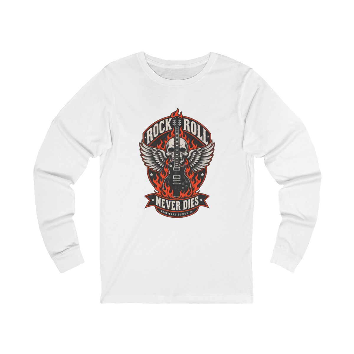 Rock N Roll Never Dies Long Sleeve Tee