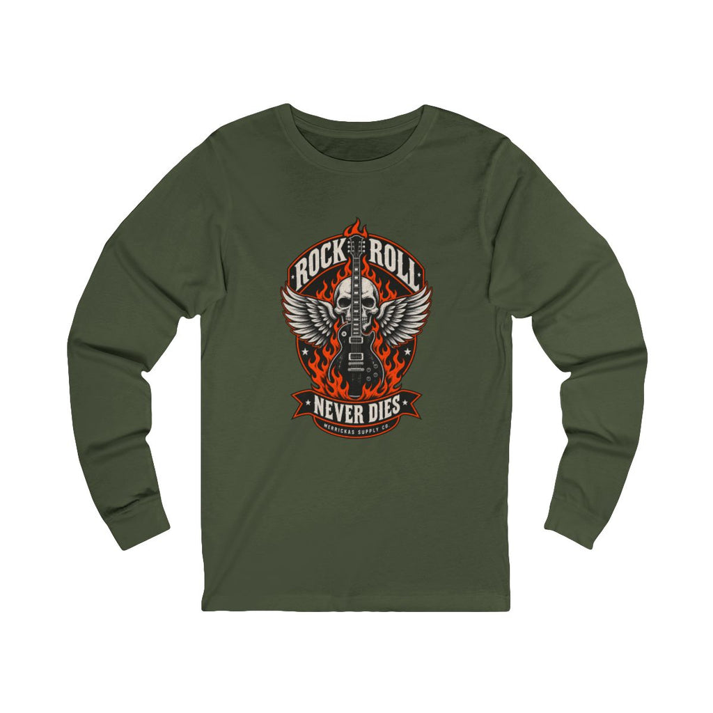 Rock N Roll Never Dies Long Sleeve Tee