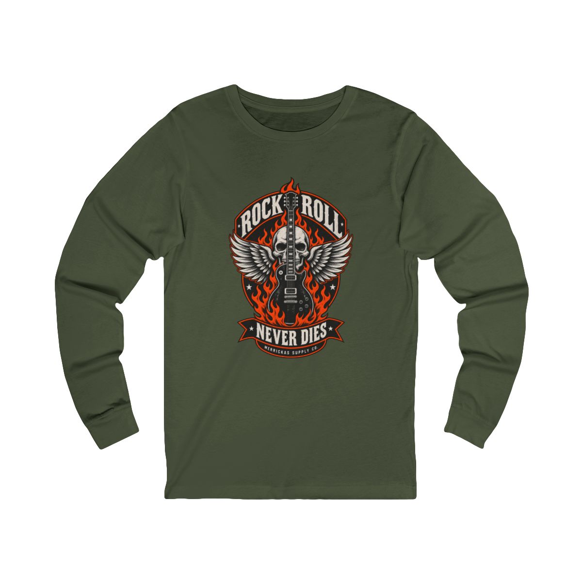 Rock N Roll Never Dies Long Sleeve Tee