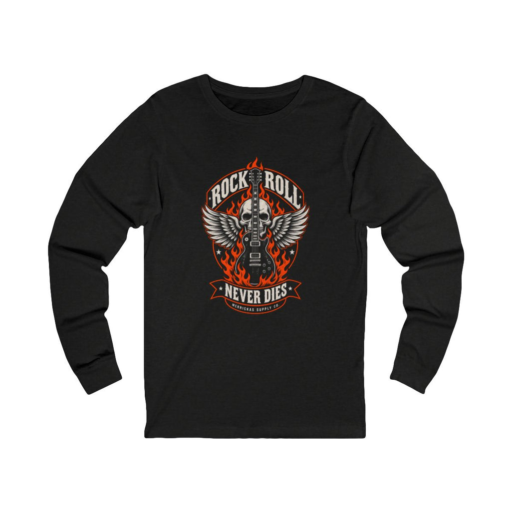 Rock N Roll Never Dies Long Sleeve Tee