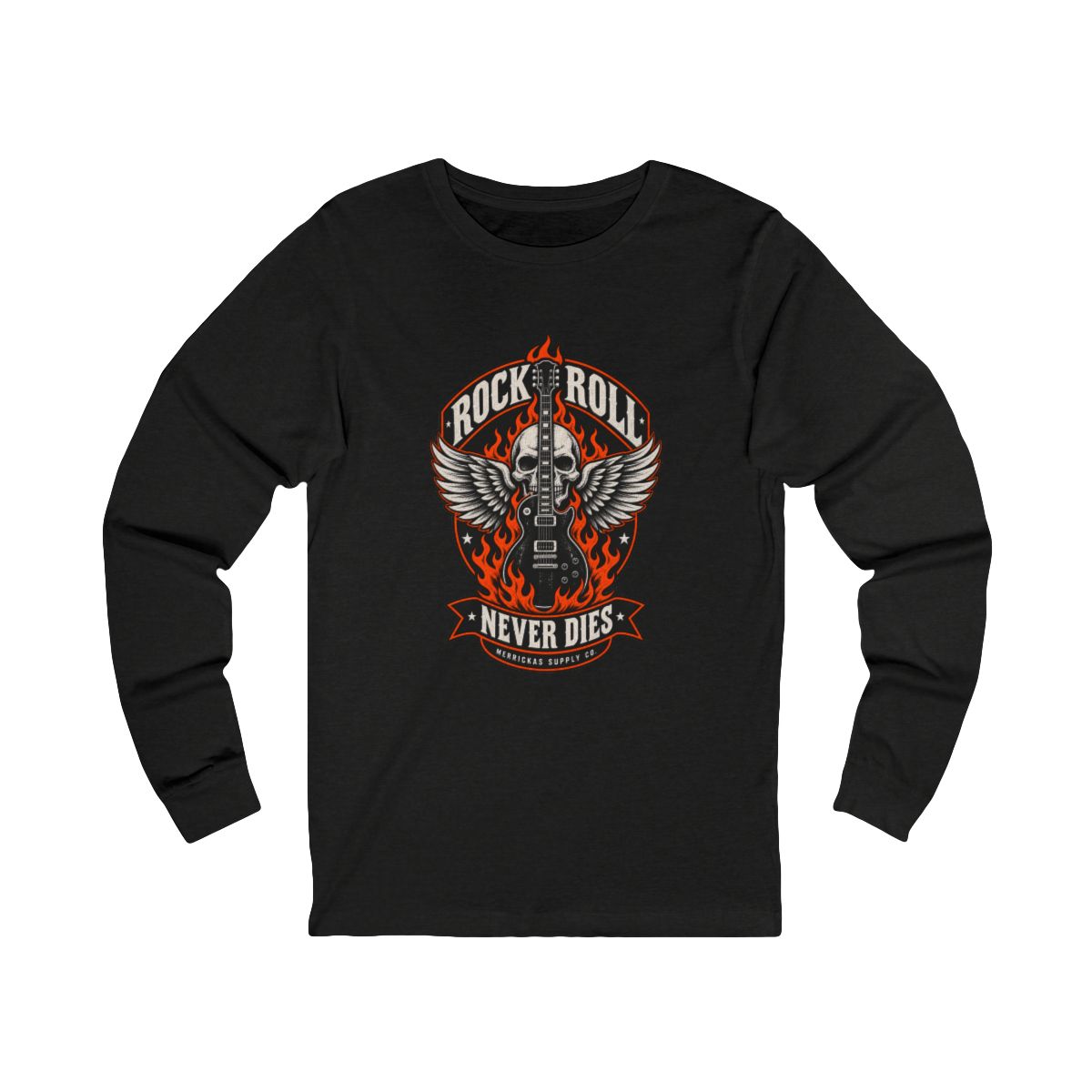 Rock N Roll Never Dies Long Sleeve Tee
