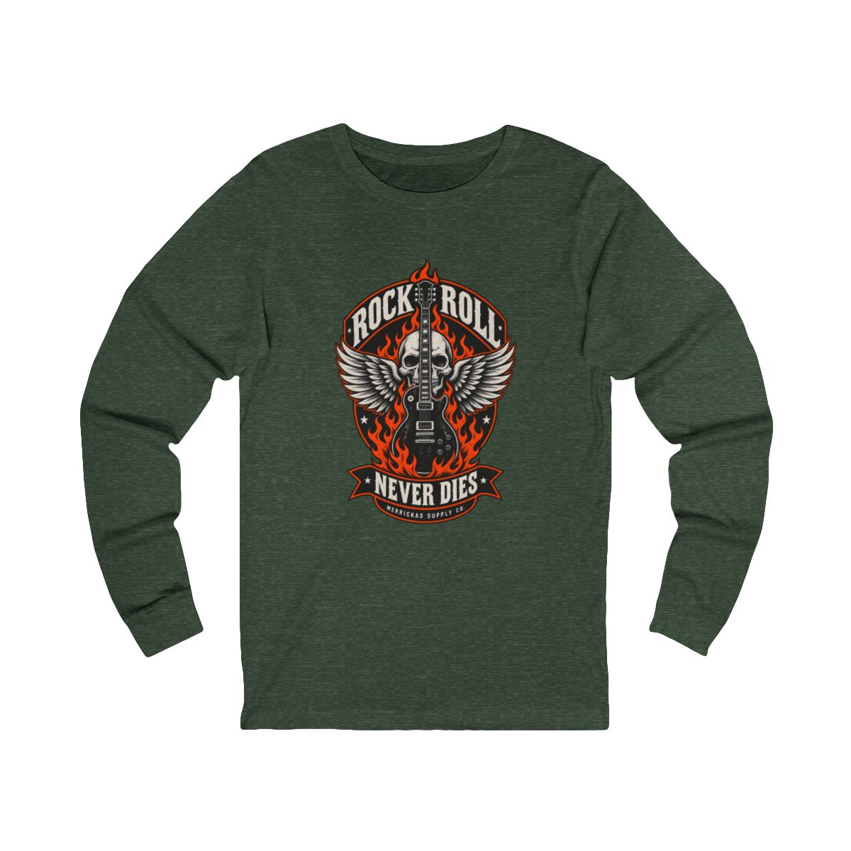 Rock N Roll Never Dies Long Sleeve Tee