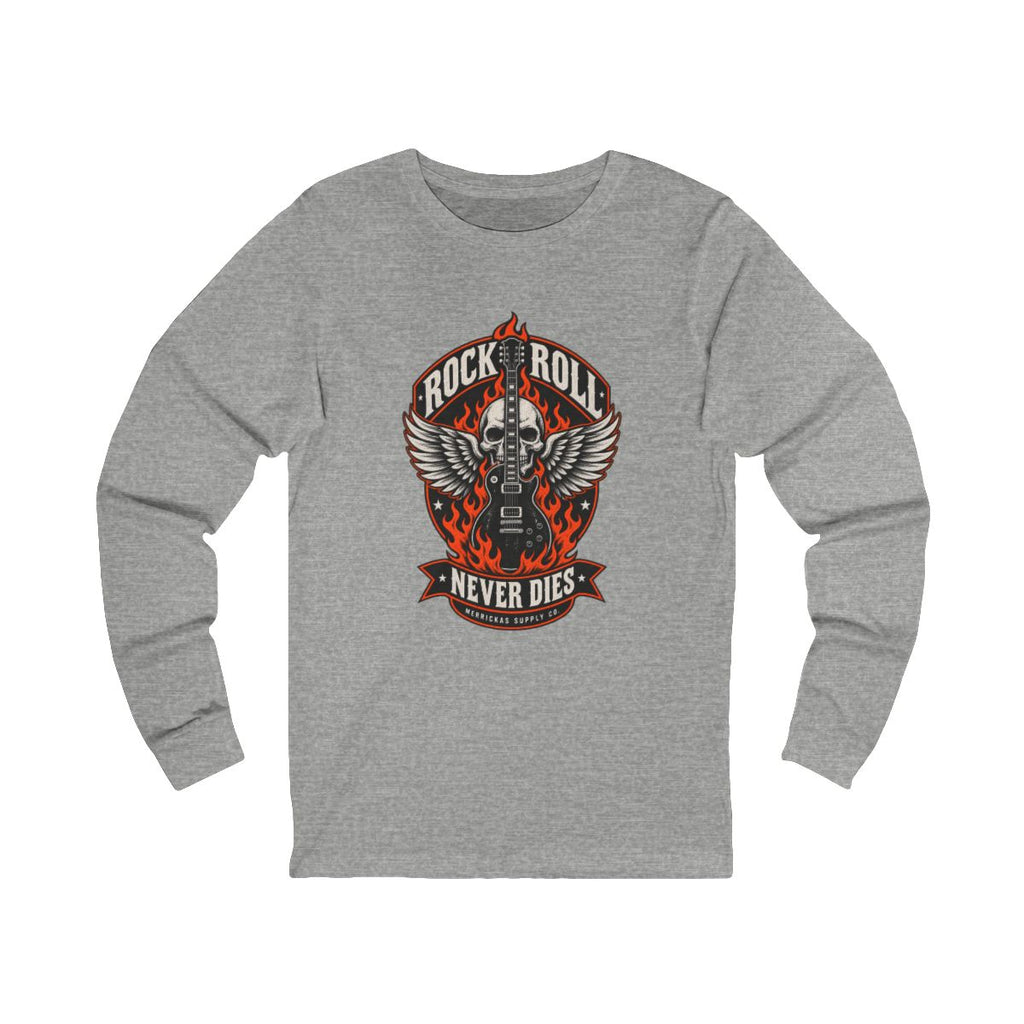 Rock N Roll Never Dies Long Sleeve Tee
