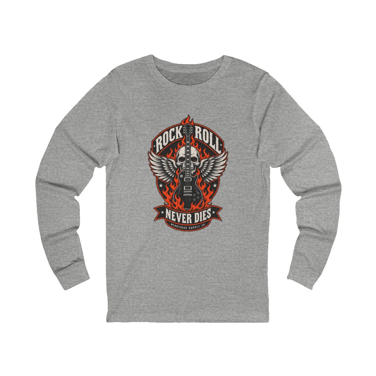 Rock N Roll Never Dies Long Sleeve Tee