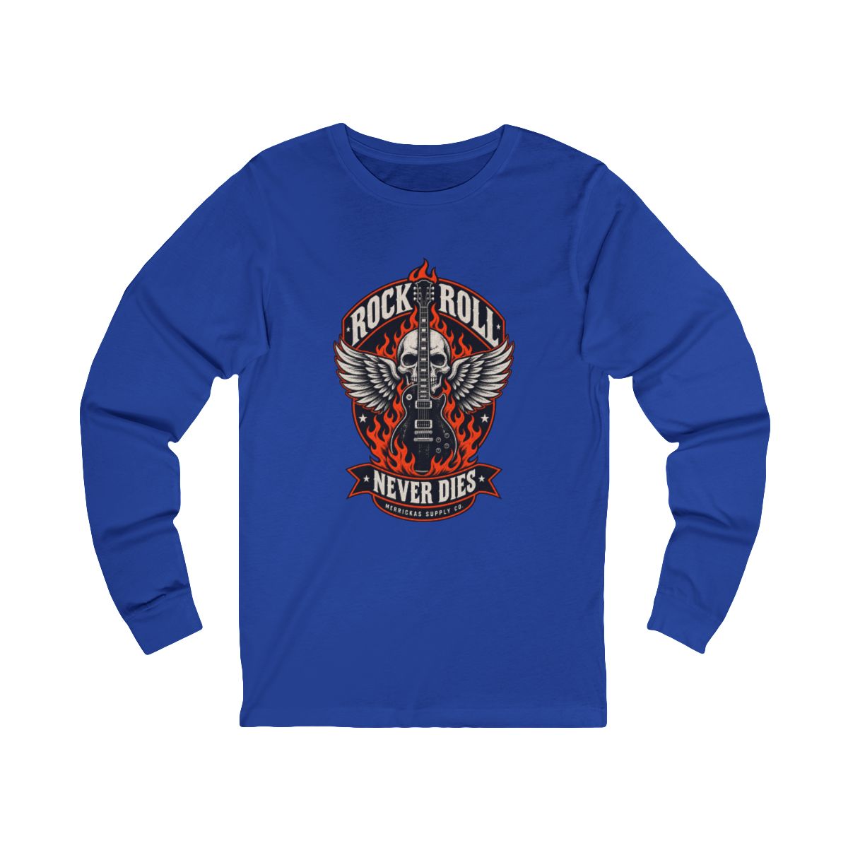 Rock N Roll Never Dies Long Sleeve Tee