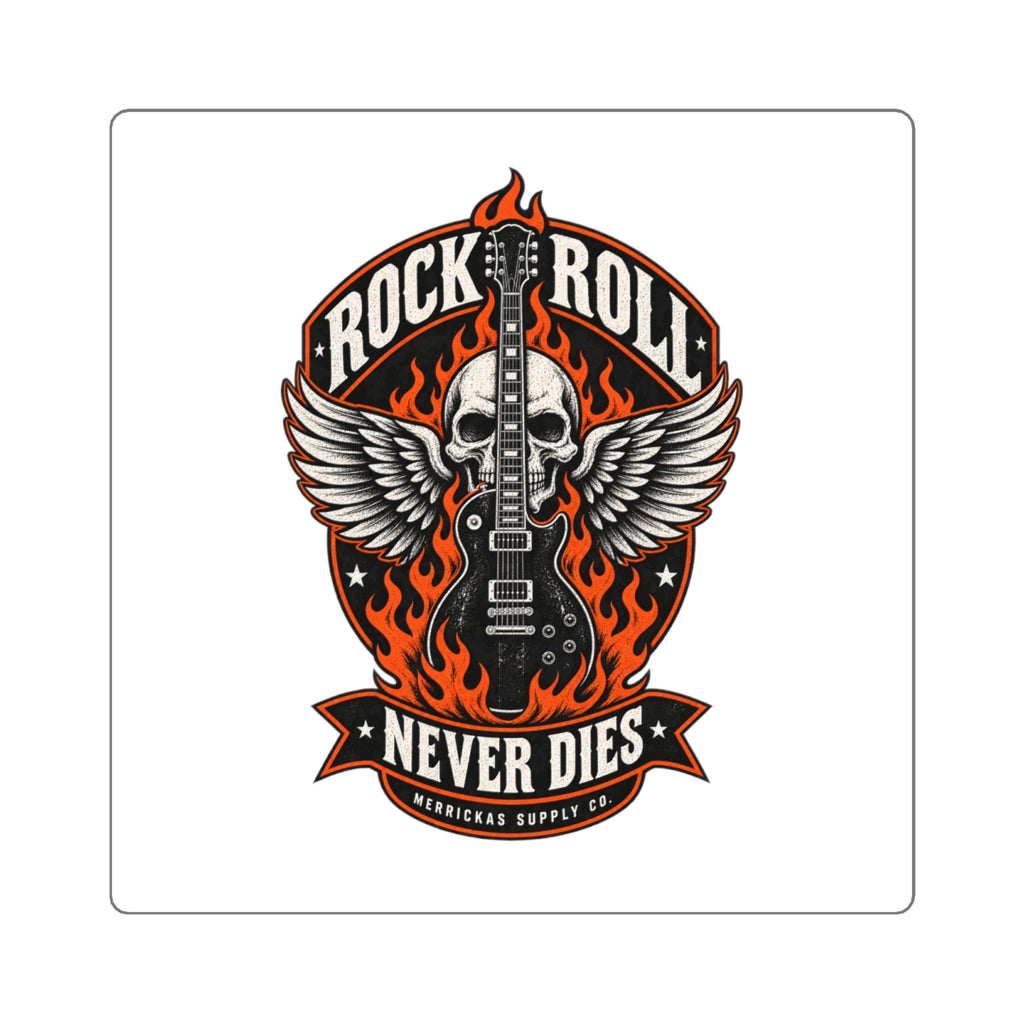 Rock N Roll Never Dies Sticker