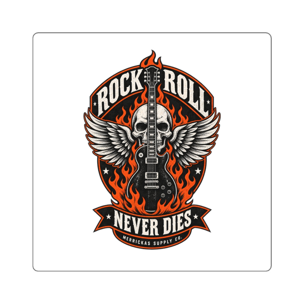 Rock N Roll Never Dies Sticker