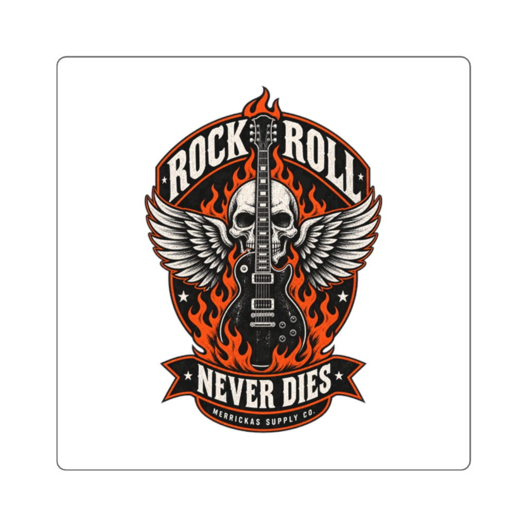 Rock N Roll Never Dies Sticker