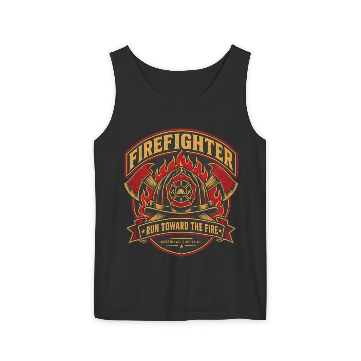 Run Toward The Fire Garment-Dyed Tank