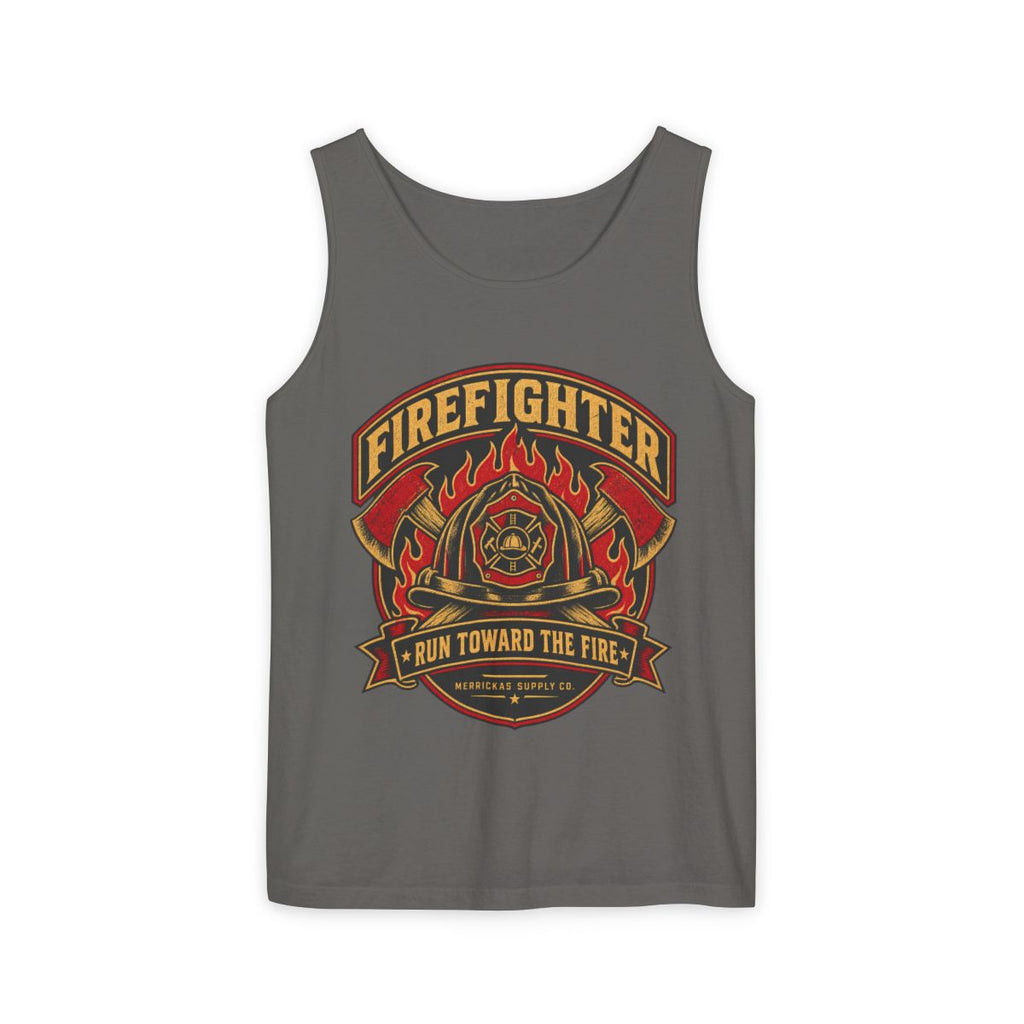 Run Toward The Fire Garment-Dyed Tank