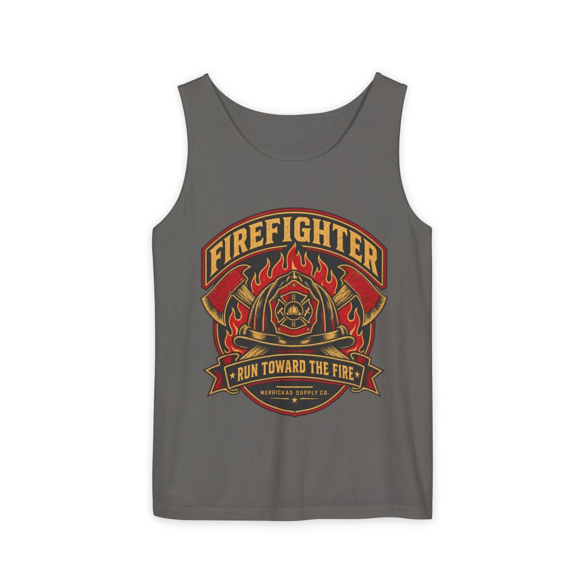 Run Toward The Fire Garment-Dyed Tank