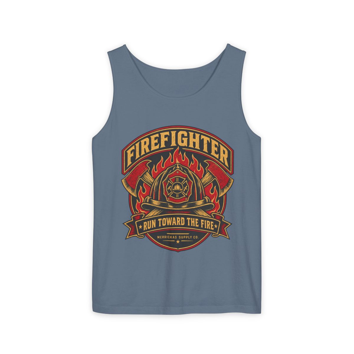 Run Toward The Fire Garment-Dyed Tank