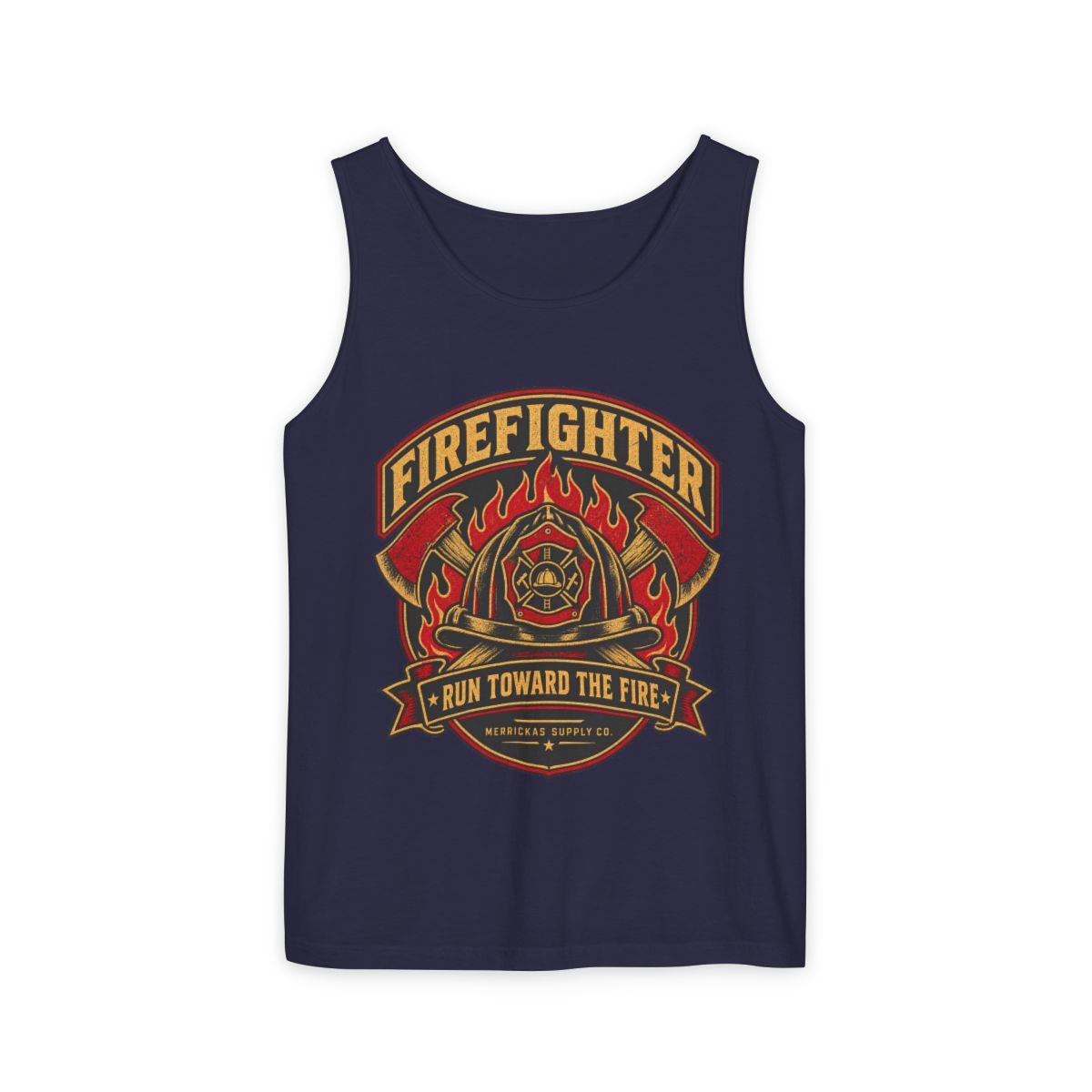 Run Toward The Fire Garment-Dyed Tank