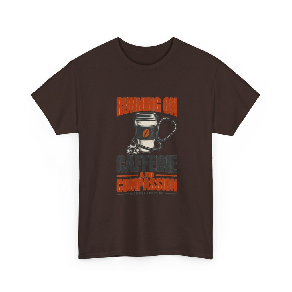 Running On Caffeine And Compassion Classic Tee