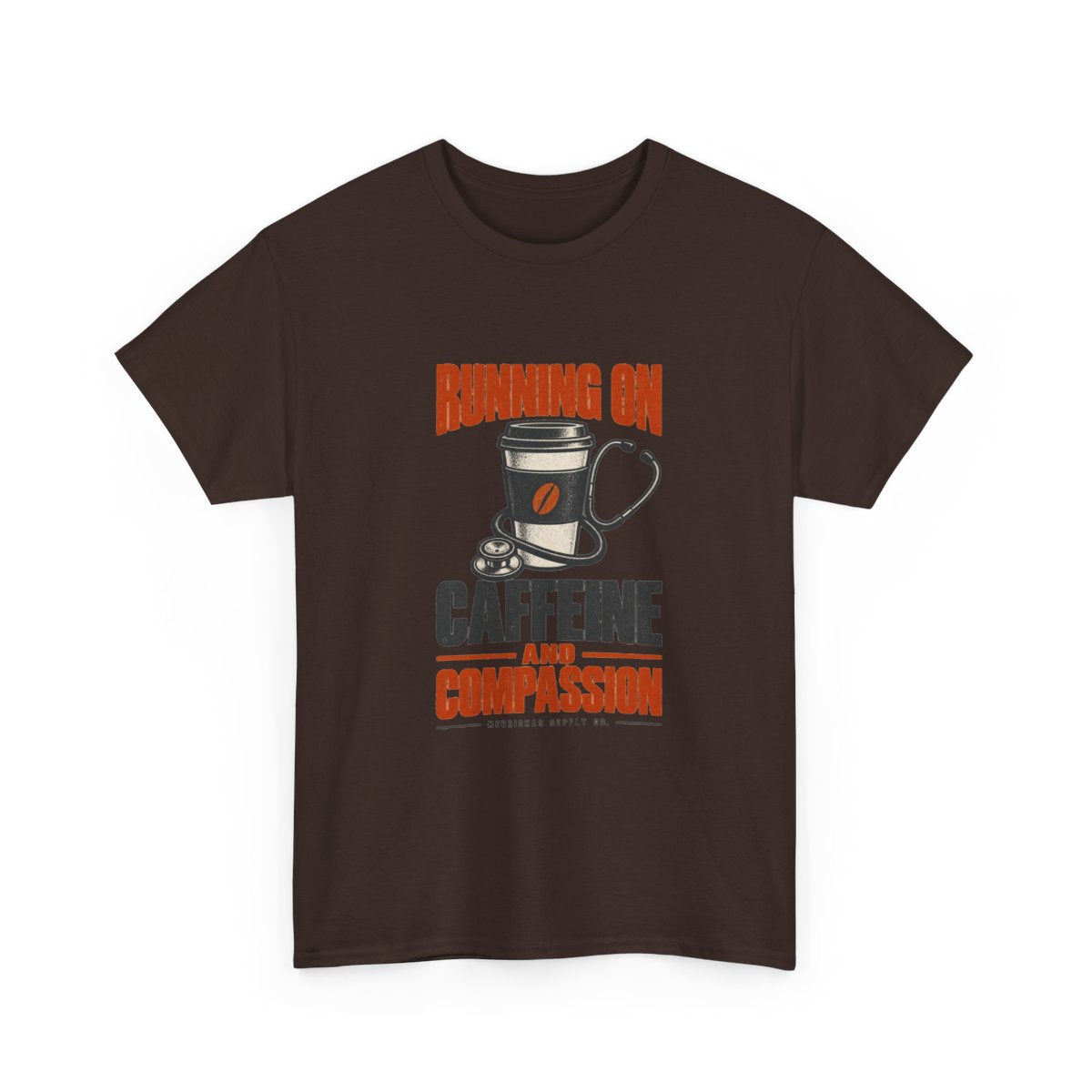 Running On Caffeine And Compassion Classic Tee