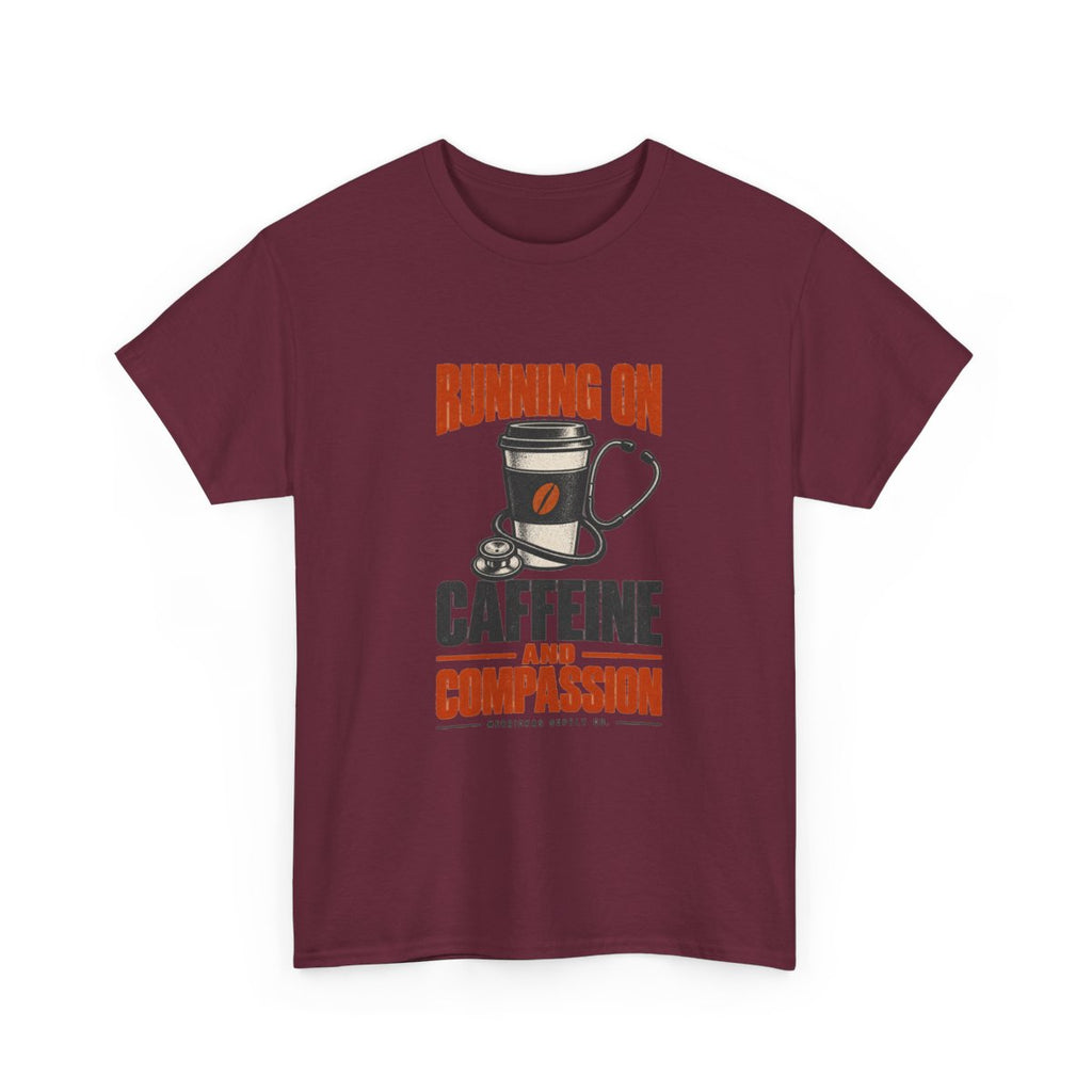 Running On Caffeine And Compassion Classic Tee