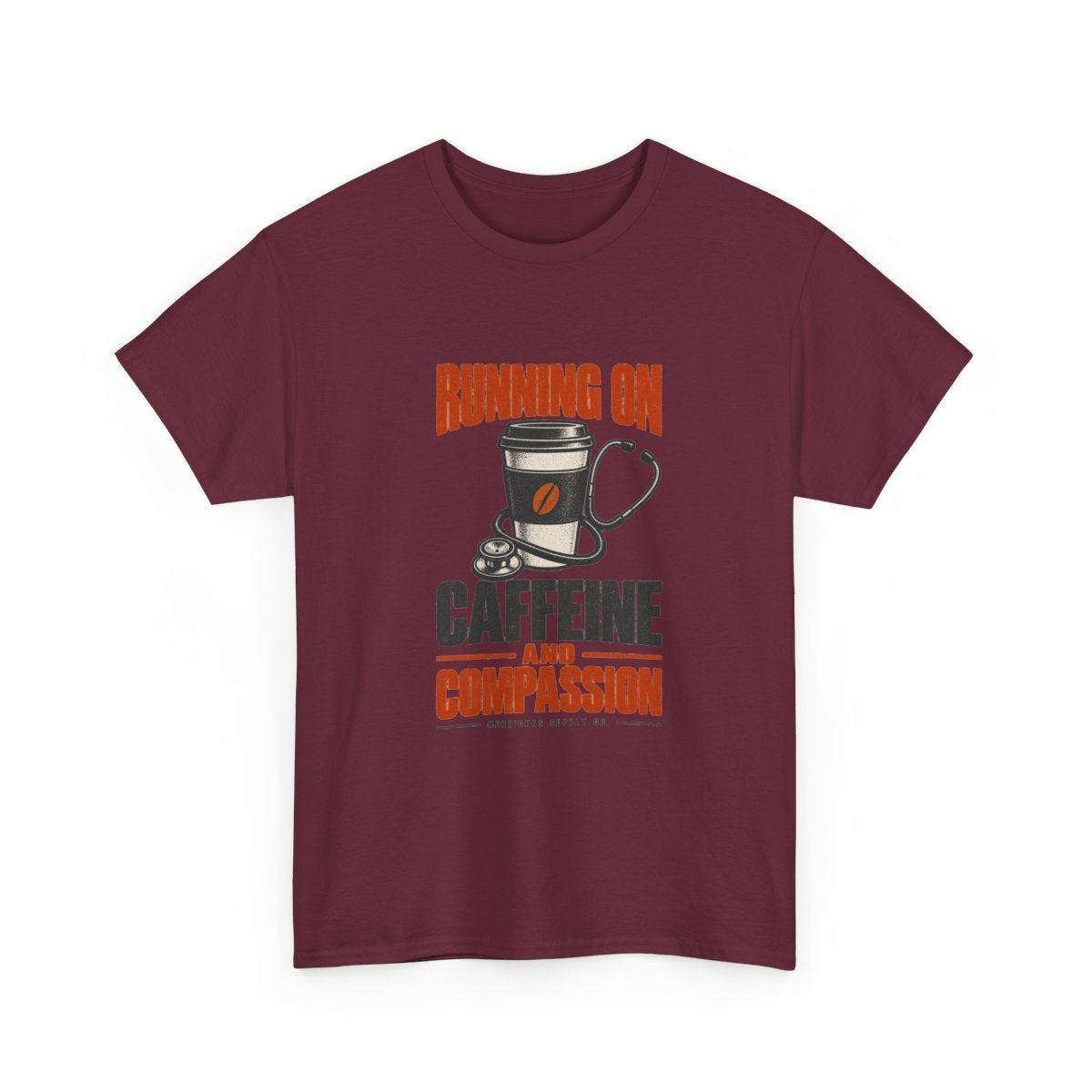 Running On Caffeine And Compassion Classic Tee