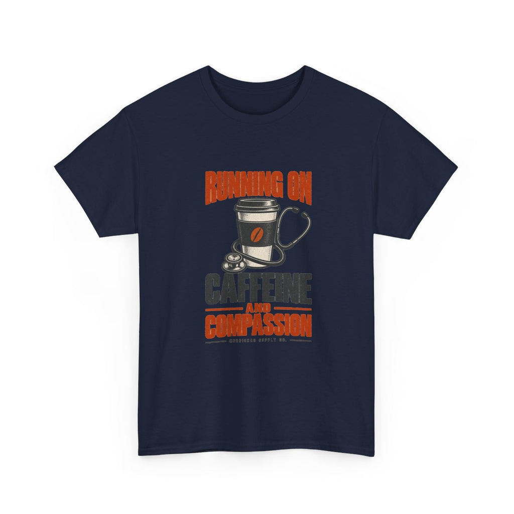 Running On Caffeine And Compassion Classic Tee