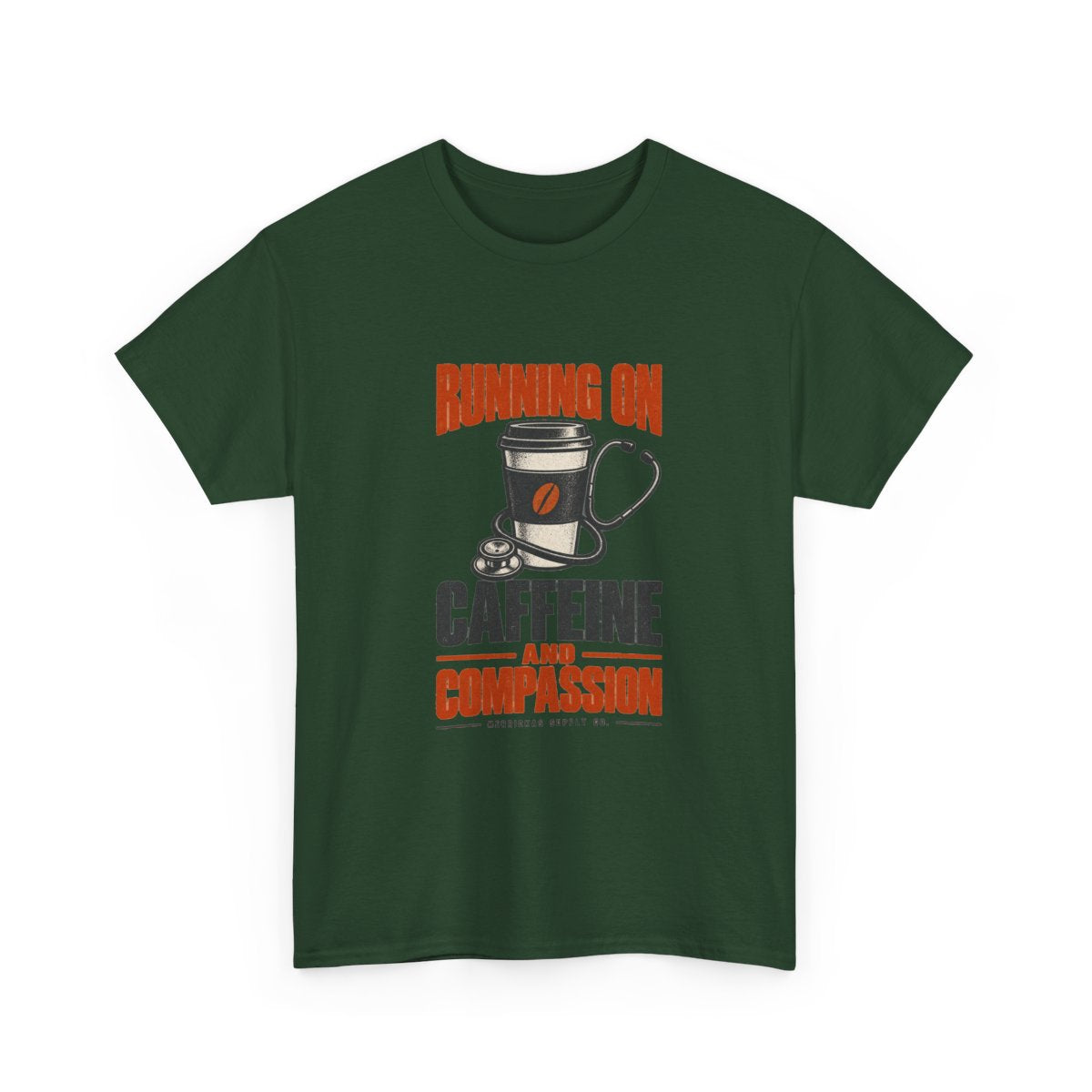 Running On Caffeine And Compassion Classic Tee