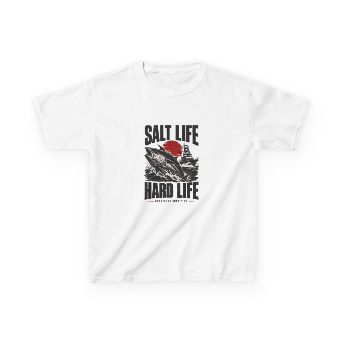 Salt Life Hard Life Kids Tee