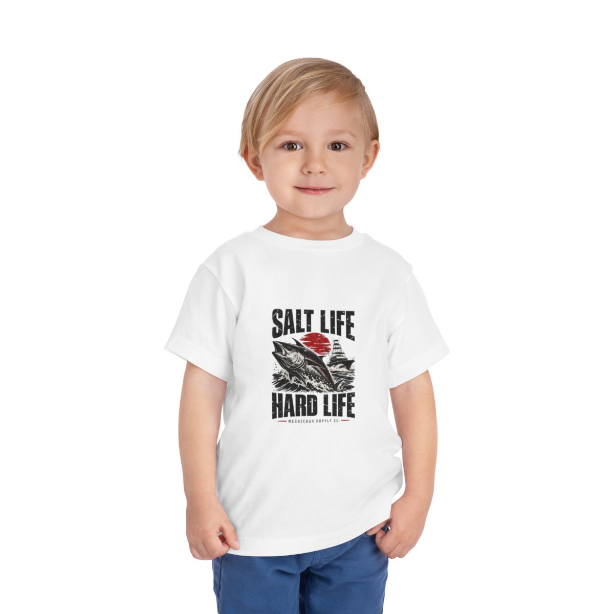 Salt Life Hard Life Toddler Tee