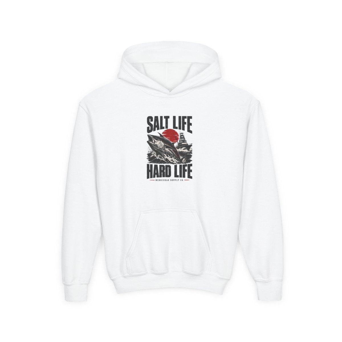 Salt Life Hard Life Youth Hoodie