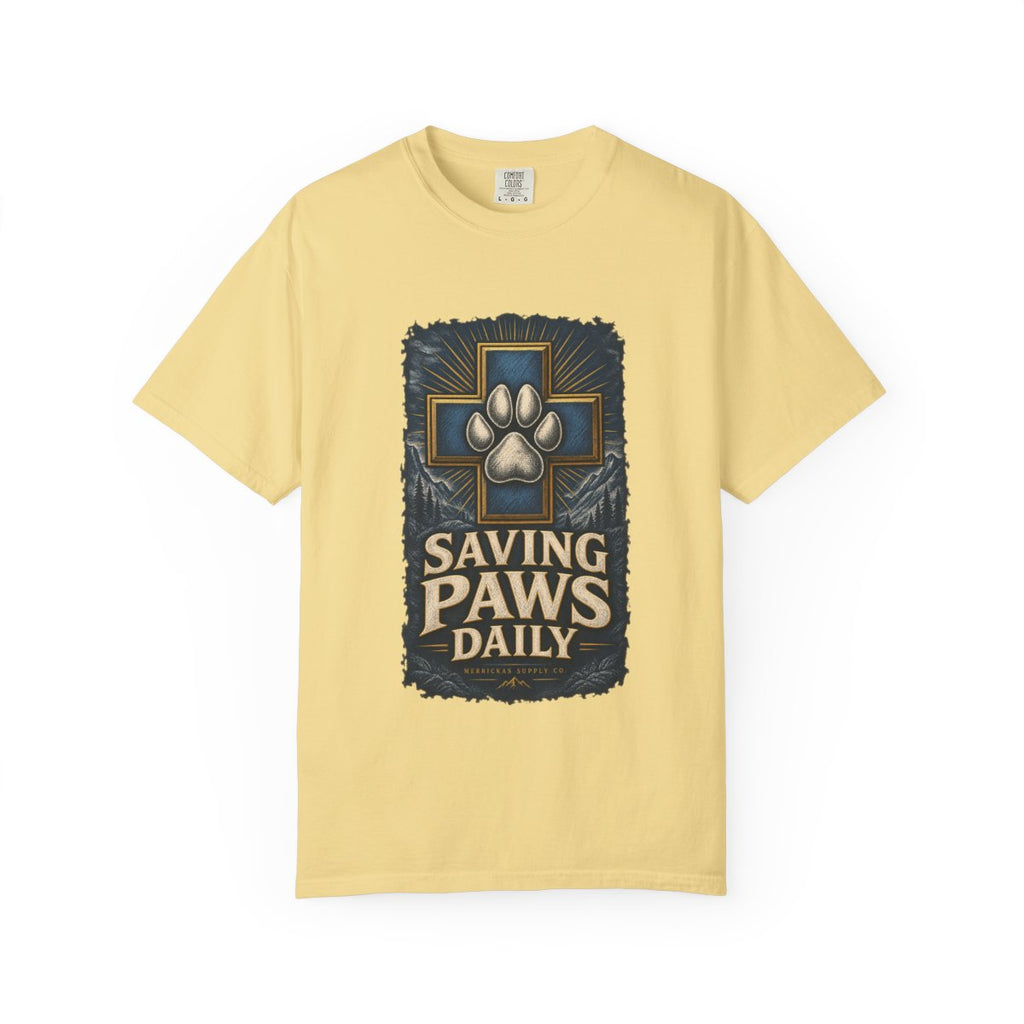 Saving Paws Daily Garment-Dyed Tee