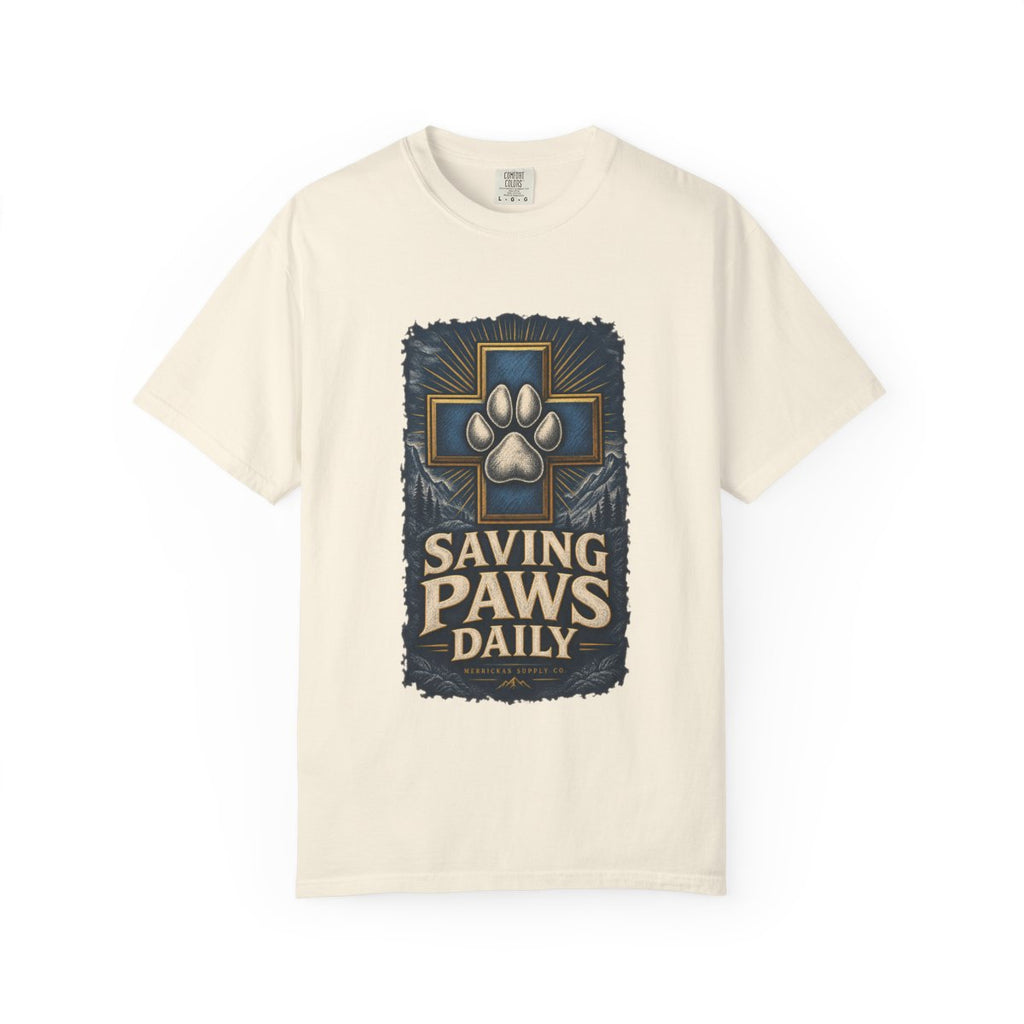 Saving Paws Daily Garment-Dyed Tee