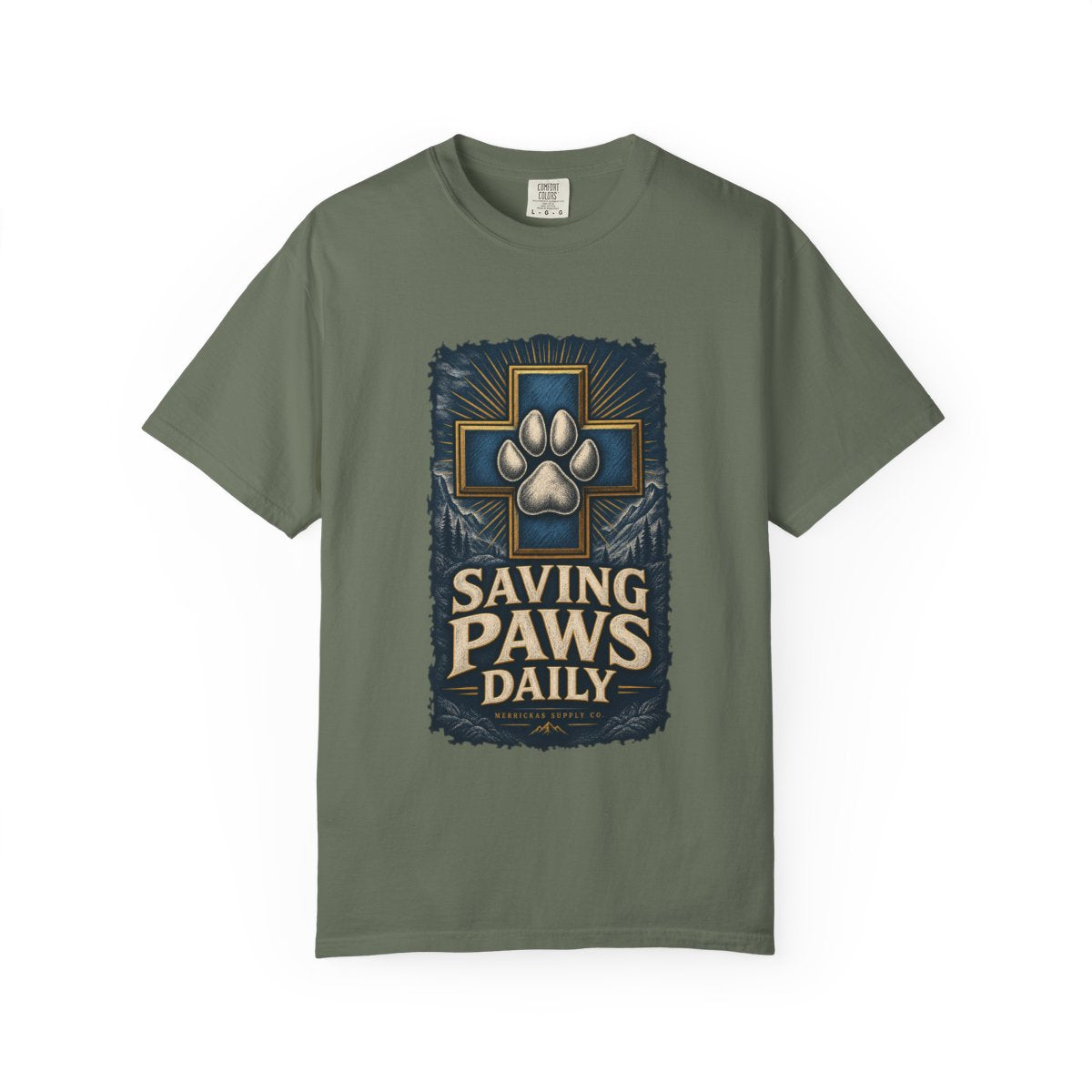 Saving Paws Daily Garment-Dyed Tee